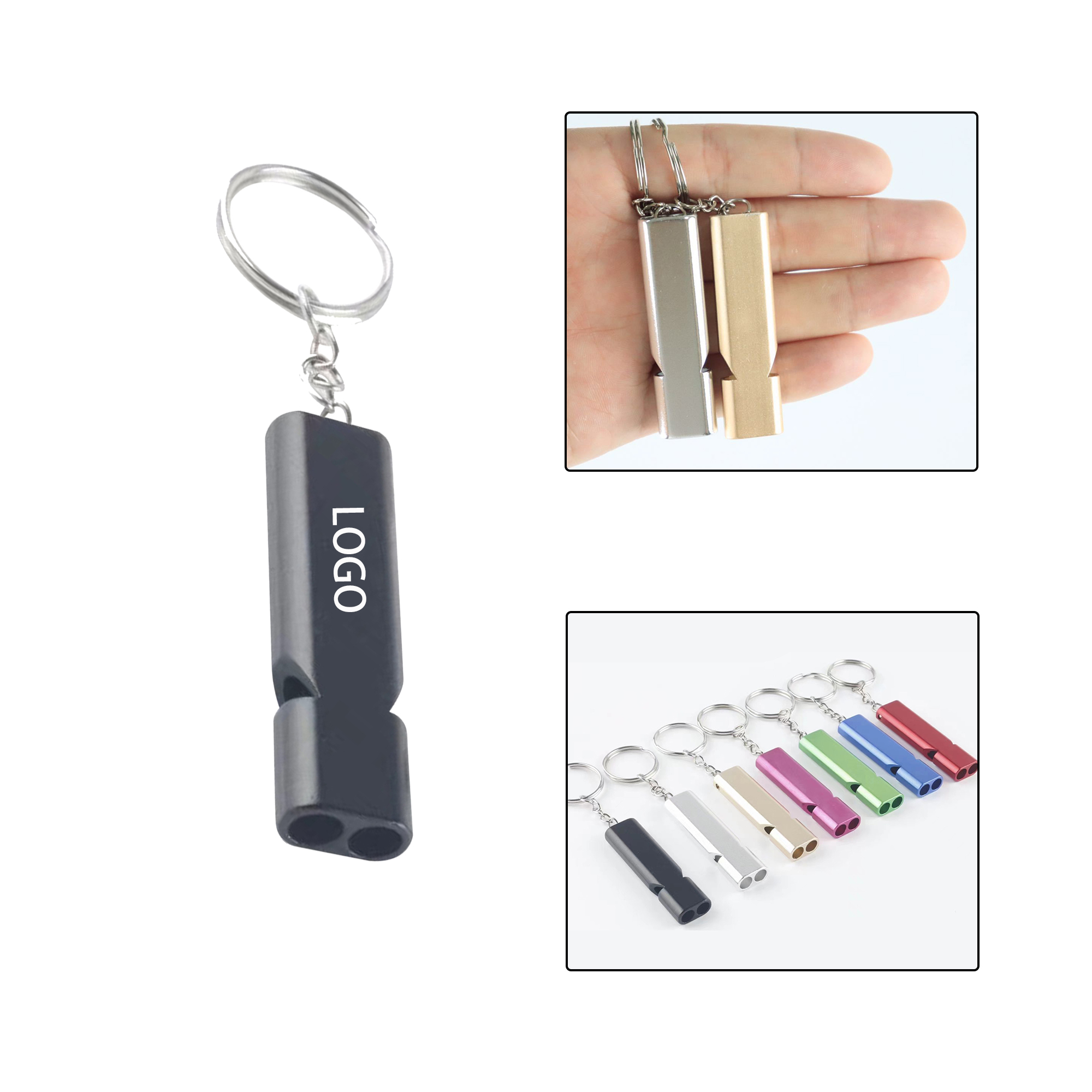 MOQ:50pcs Custom Safety Whistle 2