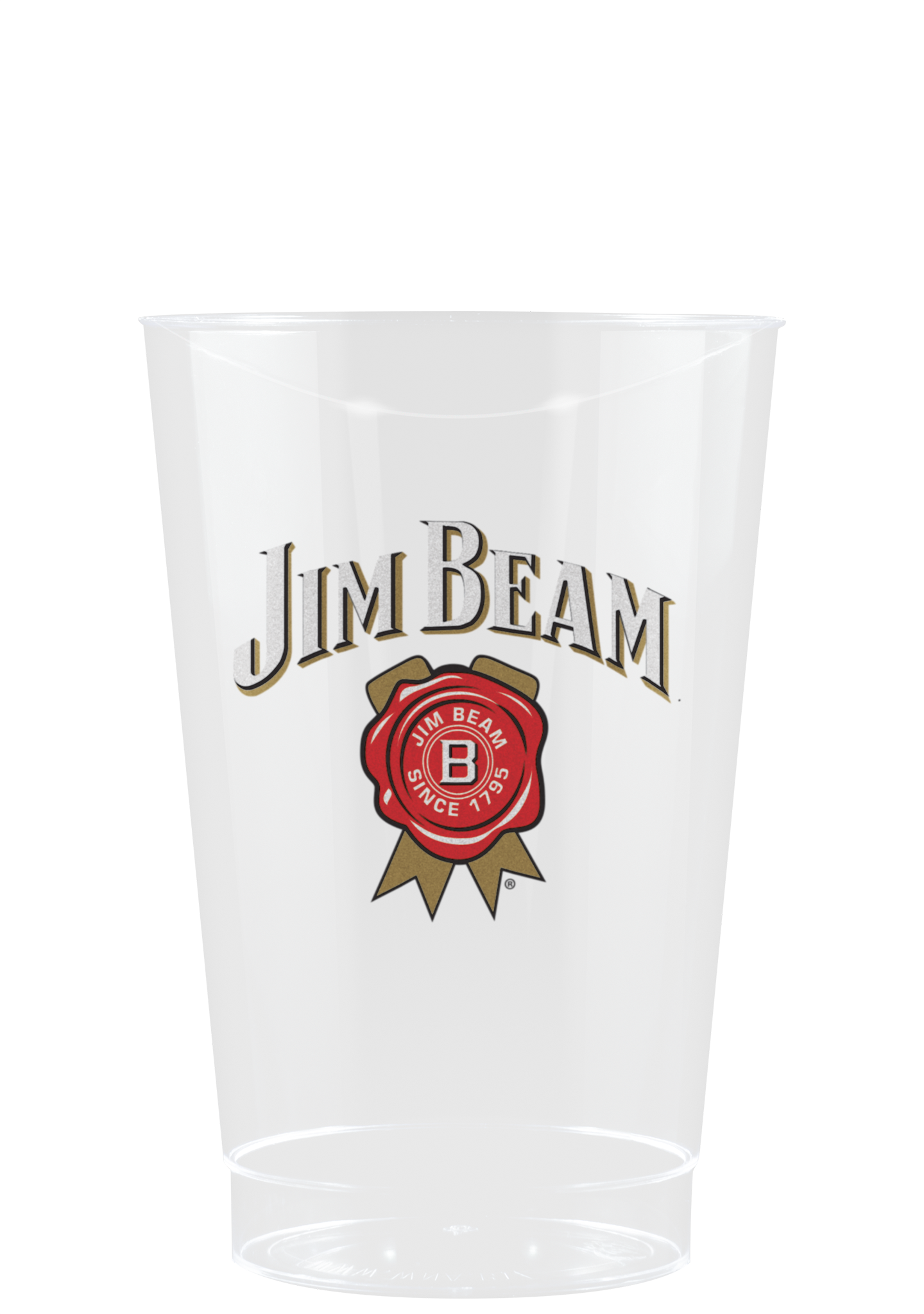 12 oz Hard Plastic Smooth Cup Clear Hi-Speed Print 2