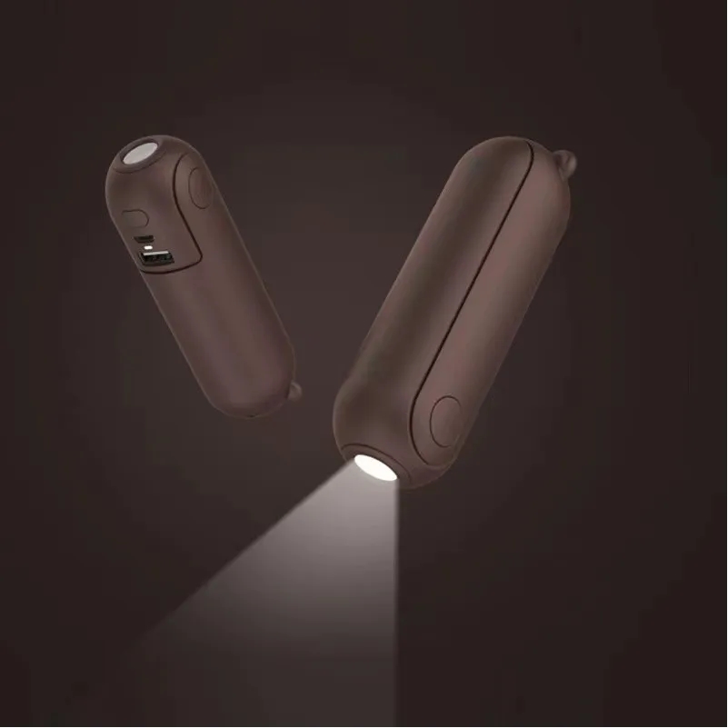 Portable Fan w/Power Bank & Flashlight 5