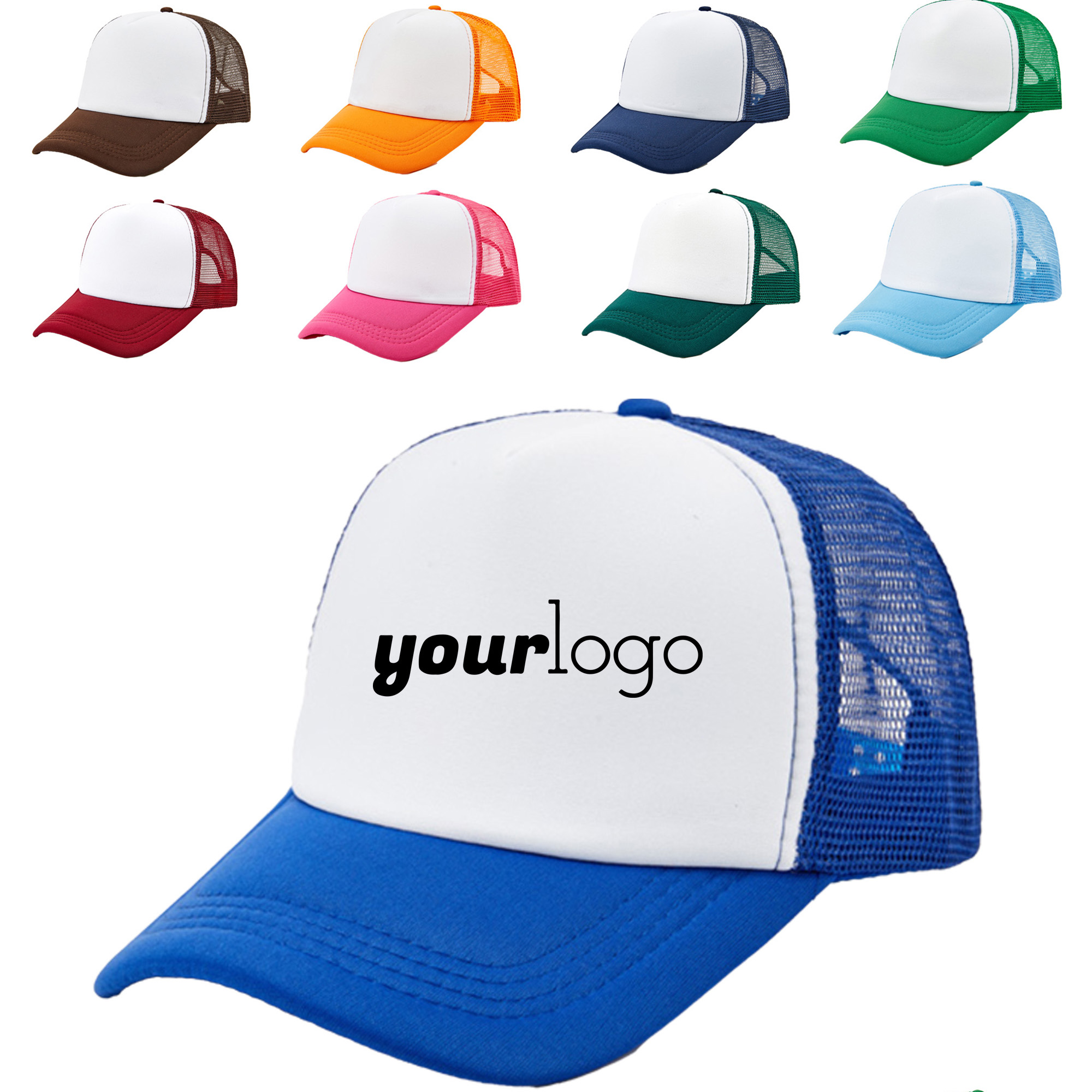 Mesh Back Trucker Cap 17