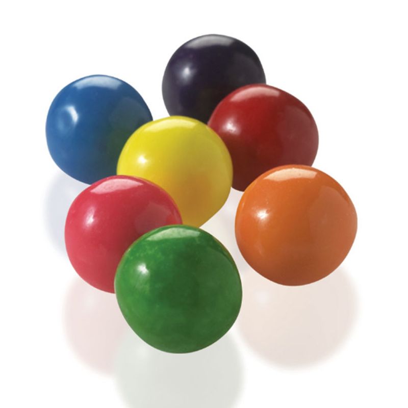 1 LB Bag Blank Mini Gumballs