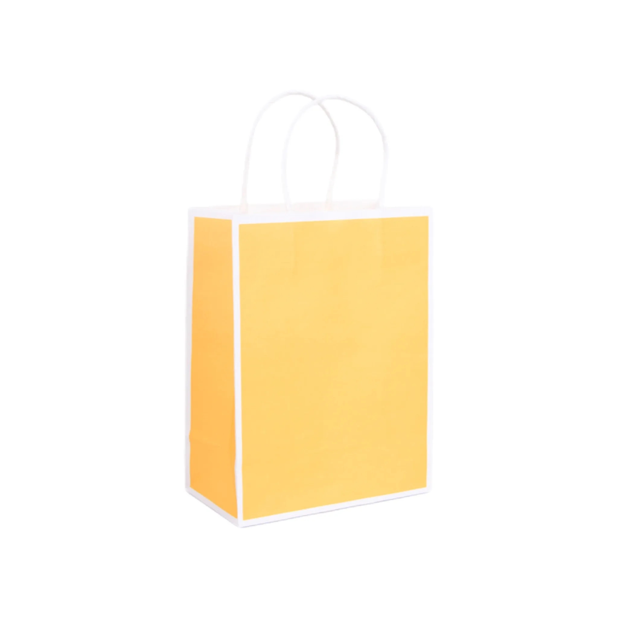 Custom Natural Kraft Paper Shopper Bag 9