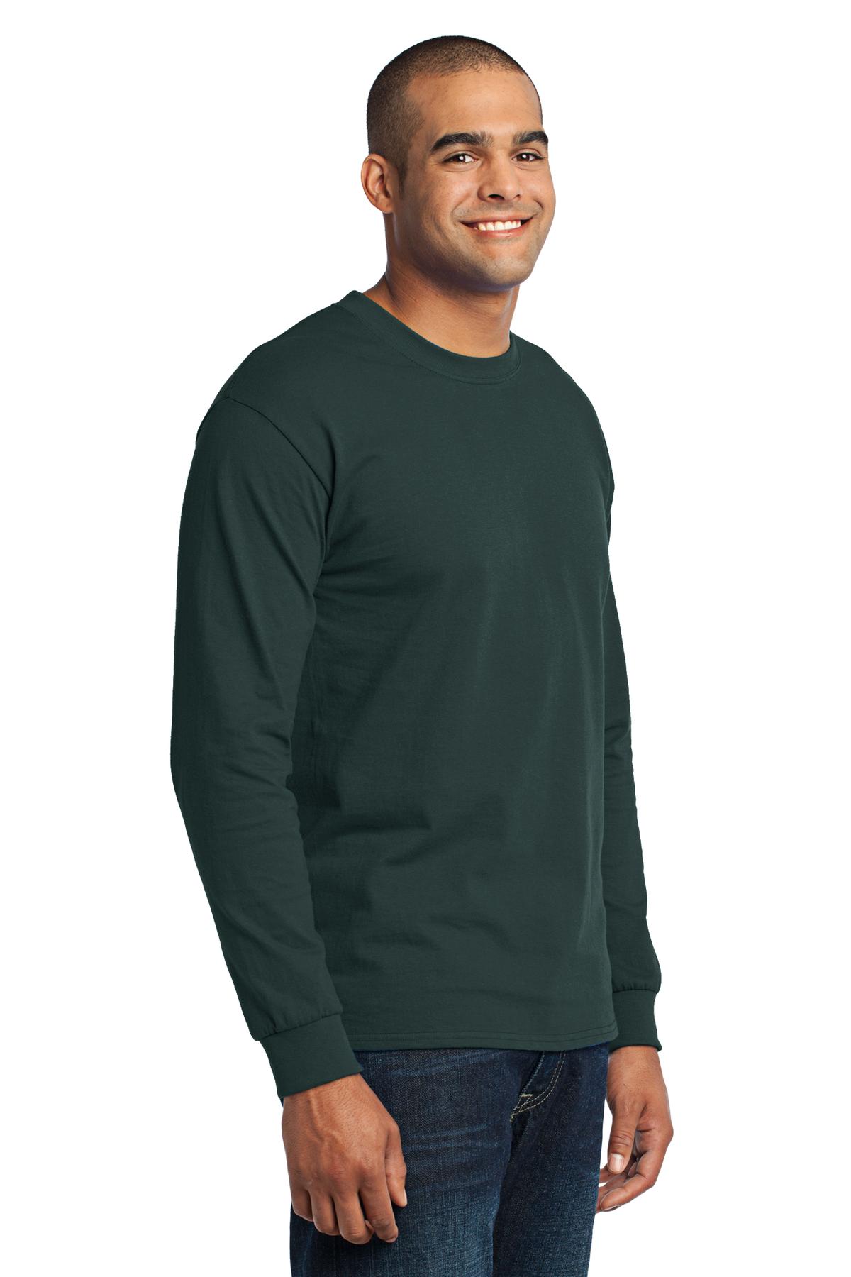 Port & Co Long Sleeve Core Blend Tee. PC55LS 93
