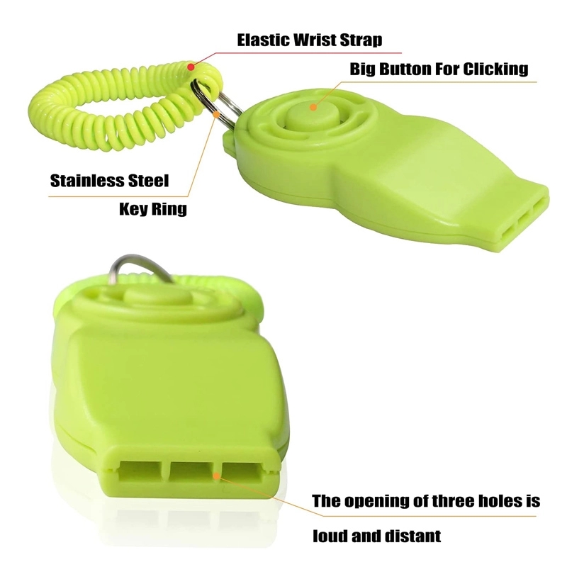 High Quality 2-in-1 Pet Training Clicker And Whistle 5