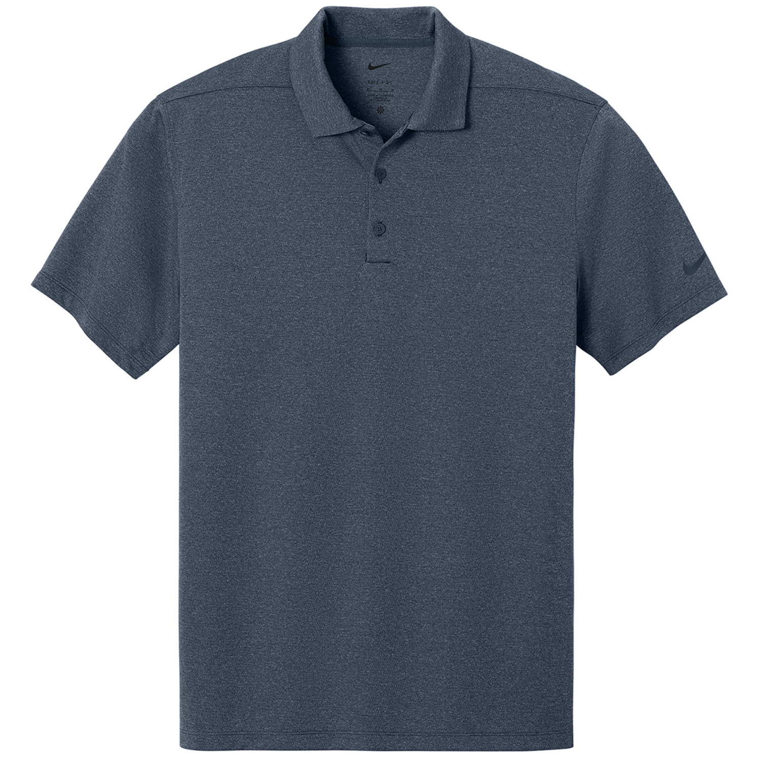 Nike Dri-FIT Smooth Heather Polo w/ Screen Print 4.4 oz. 2