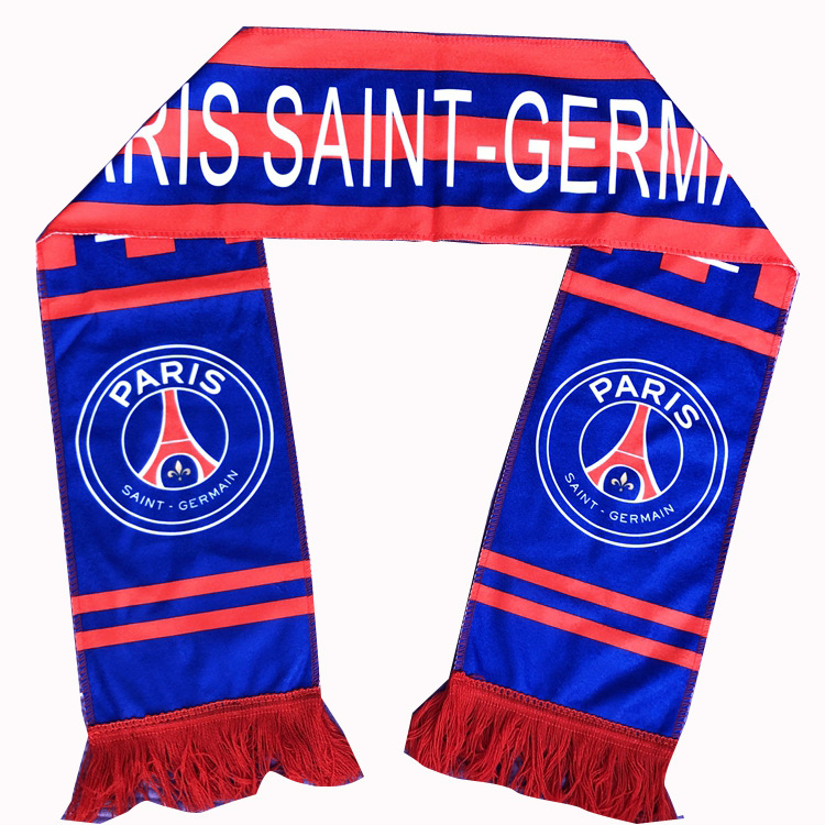 Custom Polyester Printed Soccer Fan Scarves 4