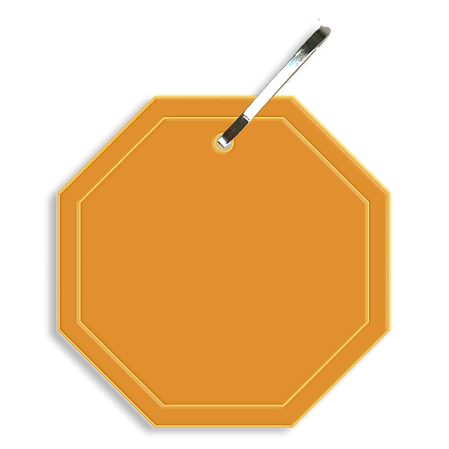 Octagon Reflective Zipper Pull 9