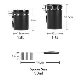 Stainless Steel Coffee Canister 3