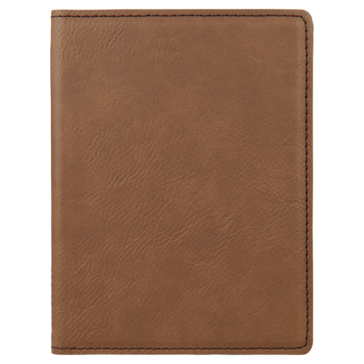Dark Brown Leatherette Passport Holder 5