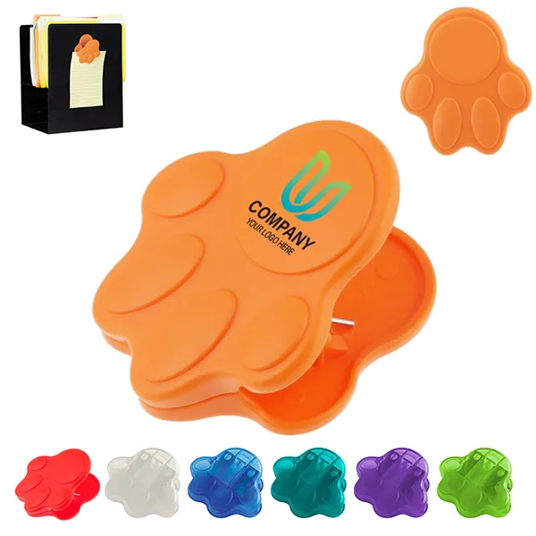 Pawprint Magnet Clip 3