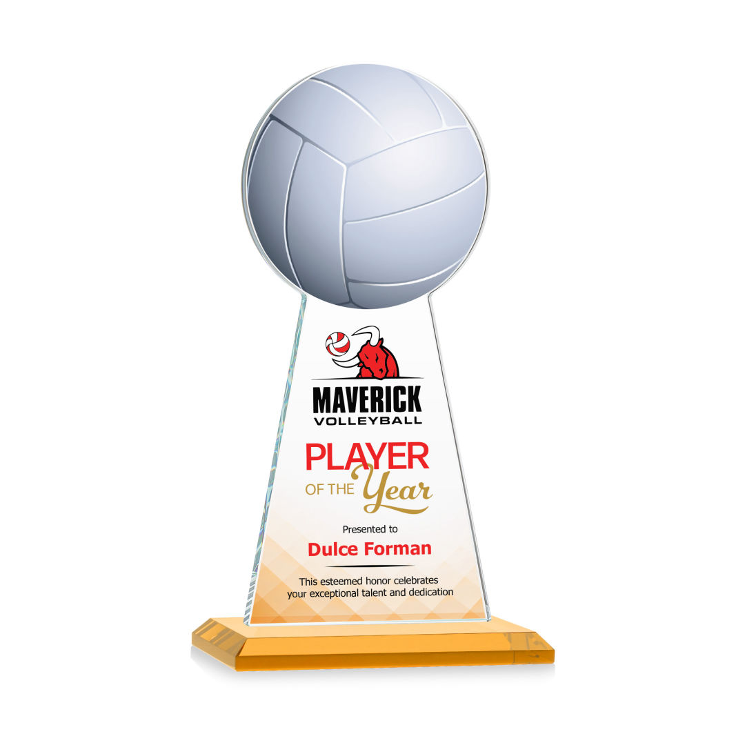 Edenwood Volleyball VividPrint™ Award - Amber 9