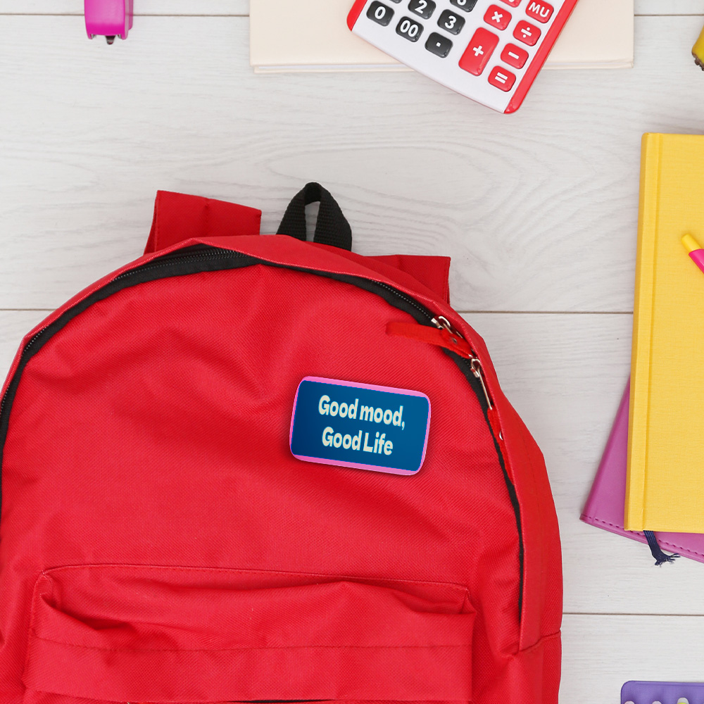 2.4" x 1.6" Rectangular Custom Button 5