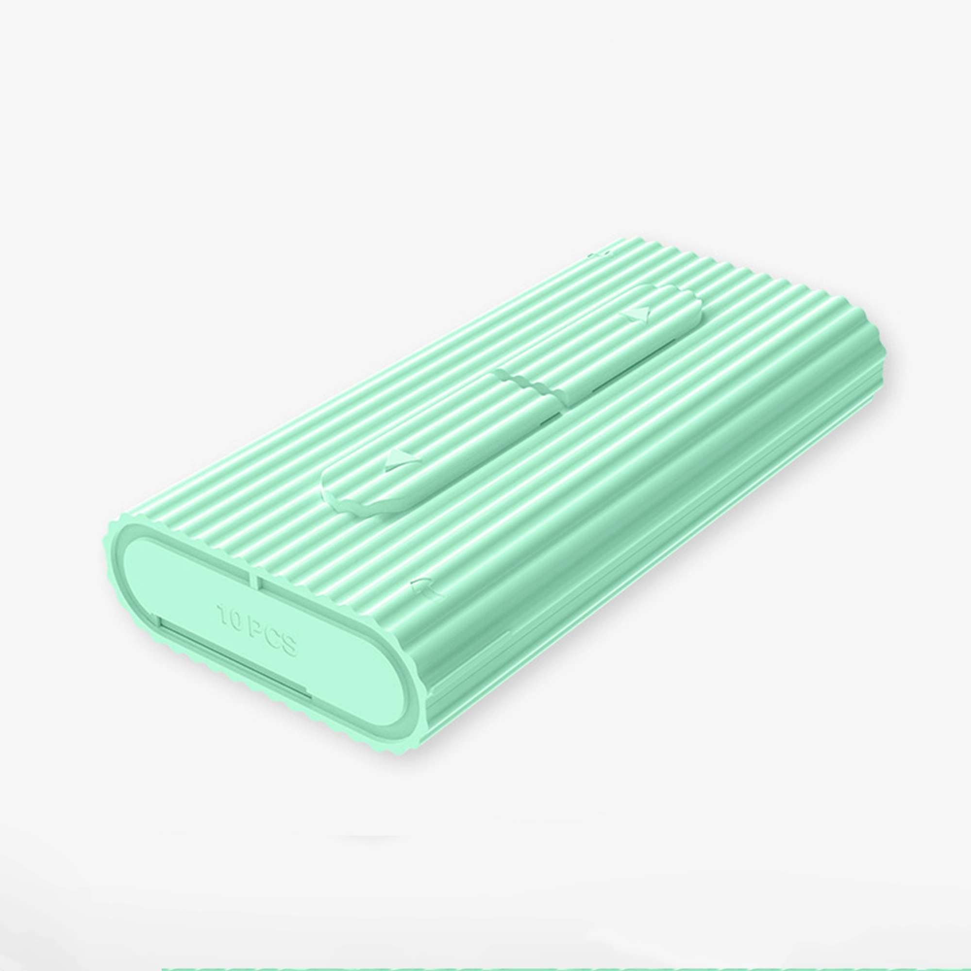 10pcs Portable Case Dental Floss Picks 3