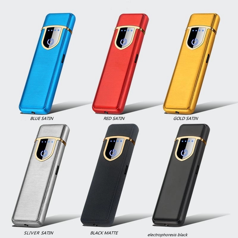 USB Rechargeable Windproof Flameless Arc Lighter 5