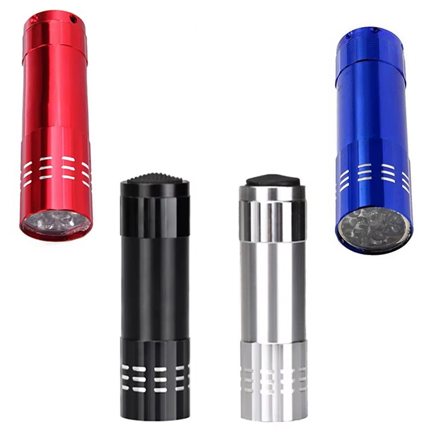 Aluminum Alloy 9 LED Flashlight 2