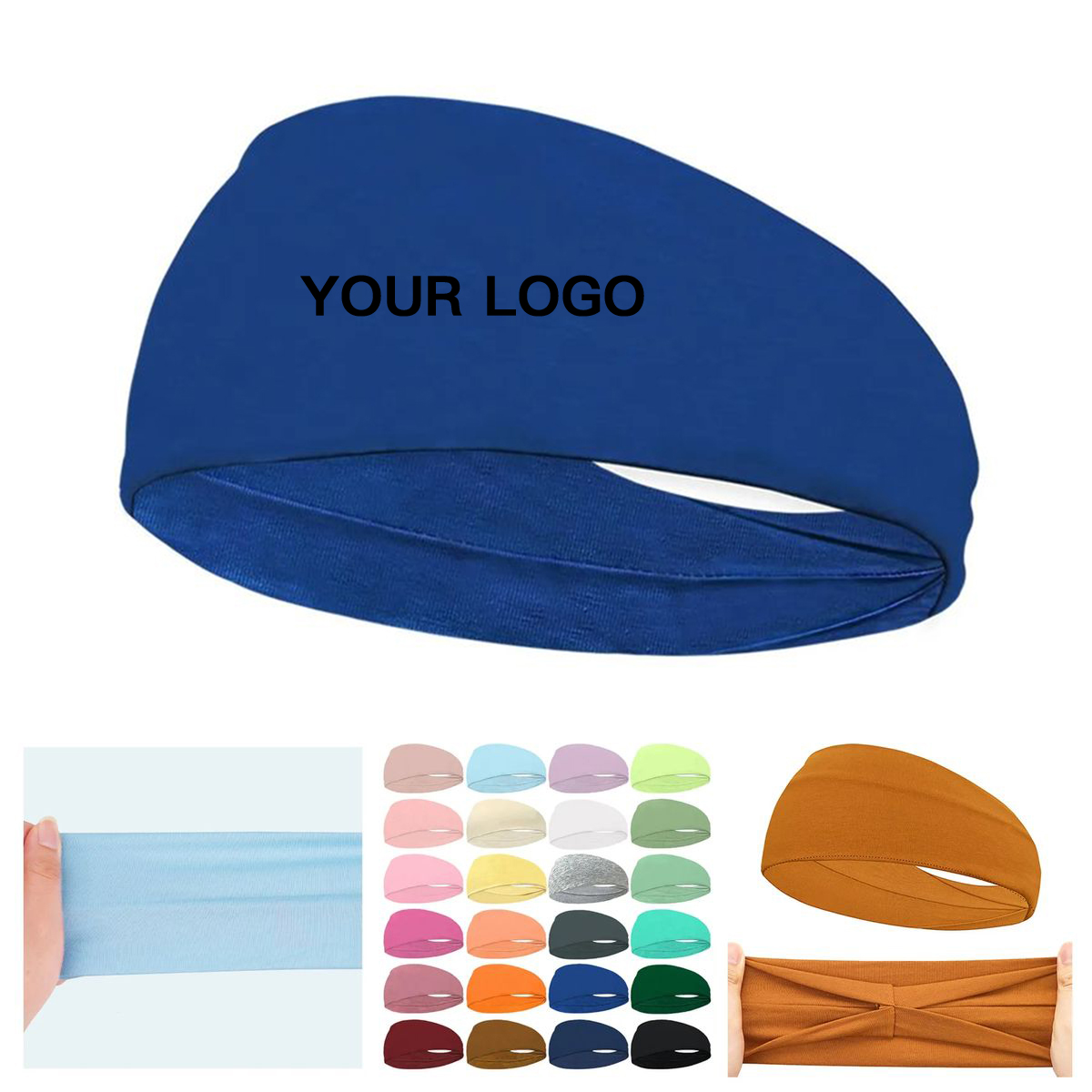 Lightweight Elastic Headband for Outdoor Sports 22