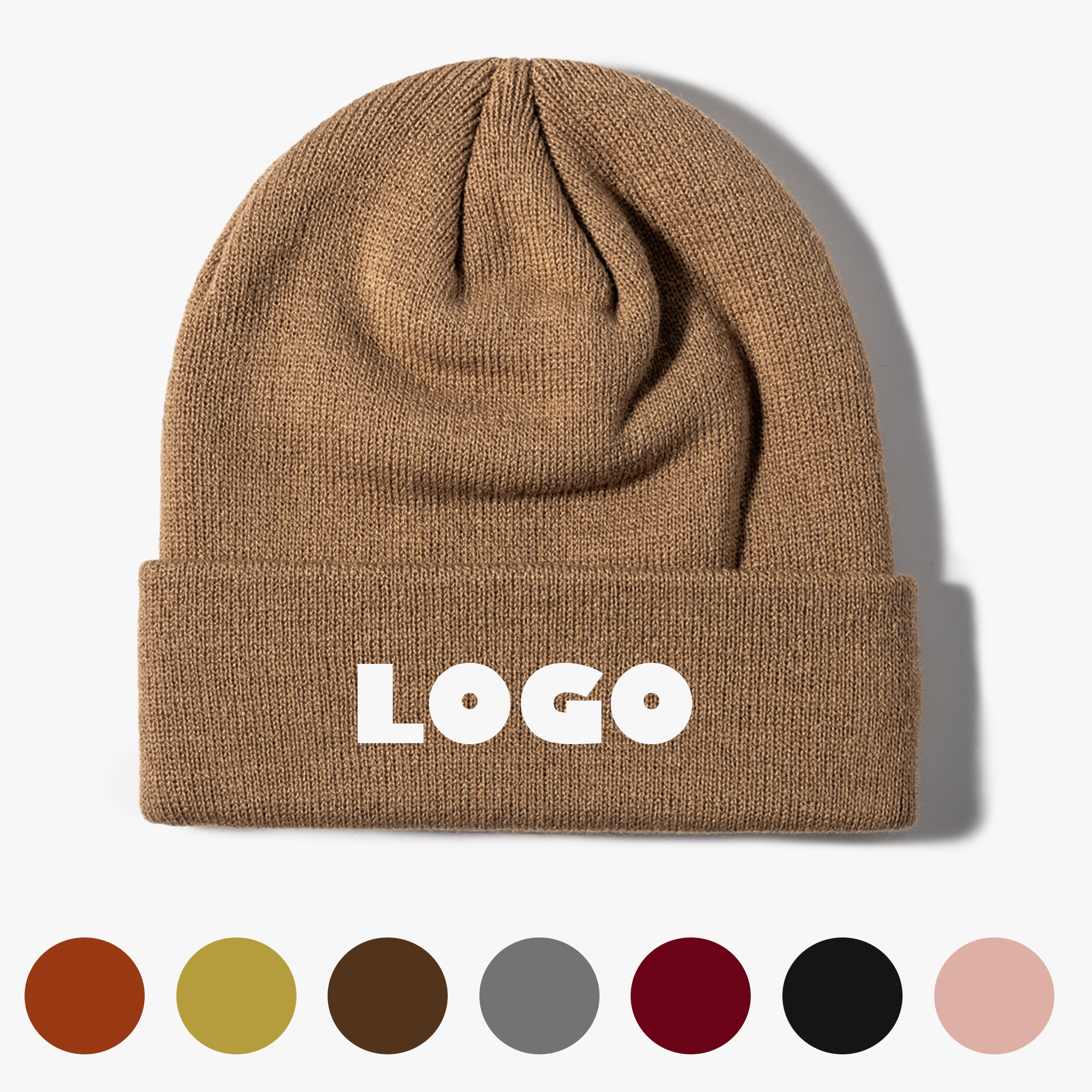 Custom Warm Acrylic Knitted Hat 4