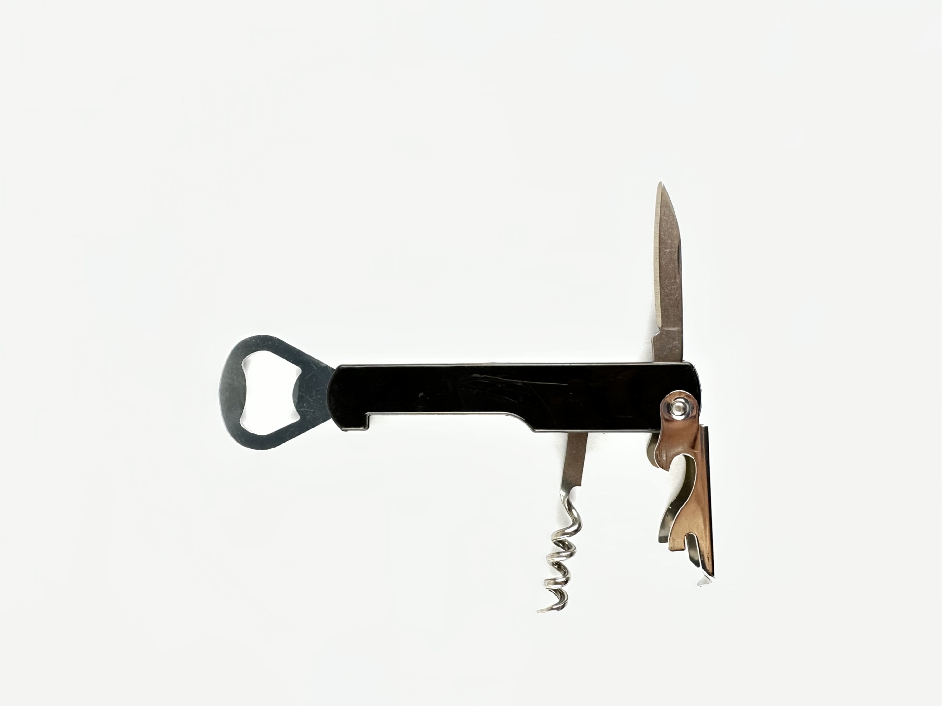 Corkscrew Bottle Opener and Knife 2