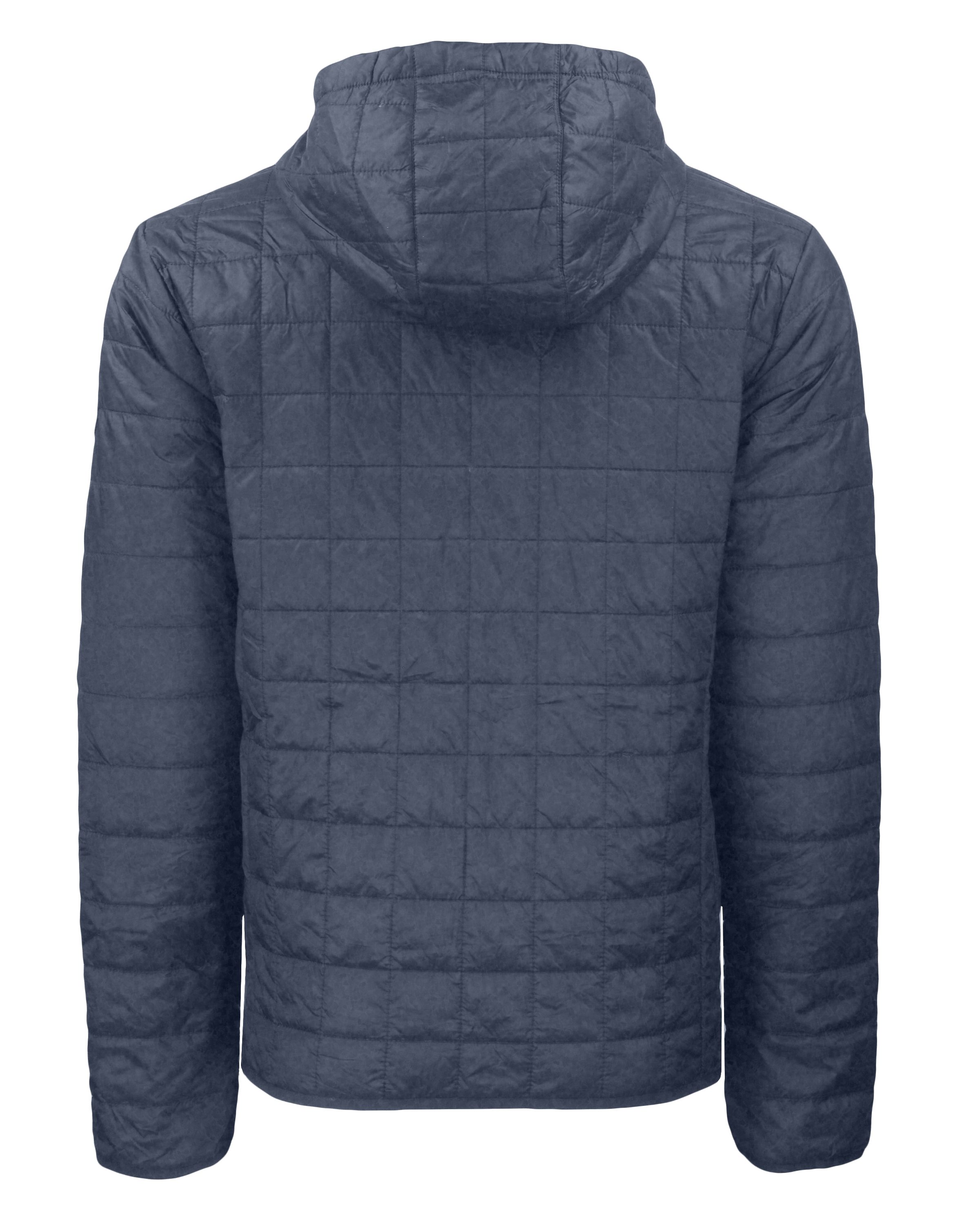 Cutter & Buck Rainier Recycled Insulated Puffer Mens Full Zip Hooded Jacket Jacket 28