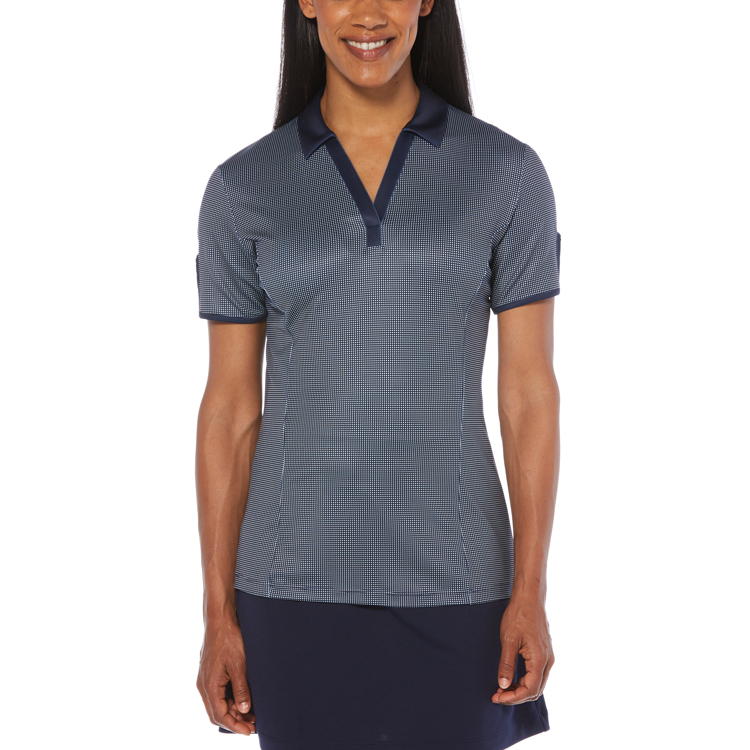 Callaway Ladies Gingham Polo 2