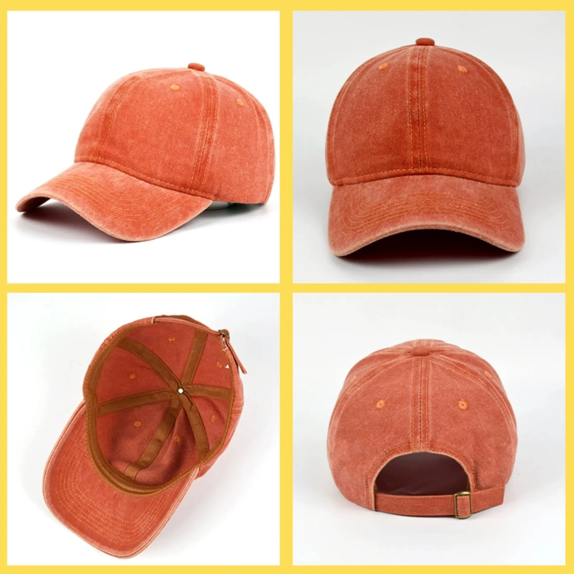 Unstructured Pigment Dyed Dad Cap 1