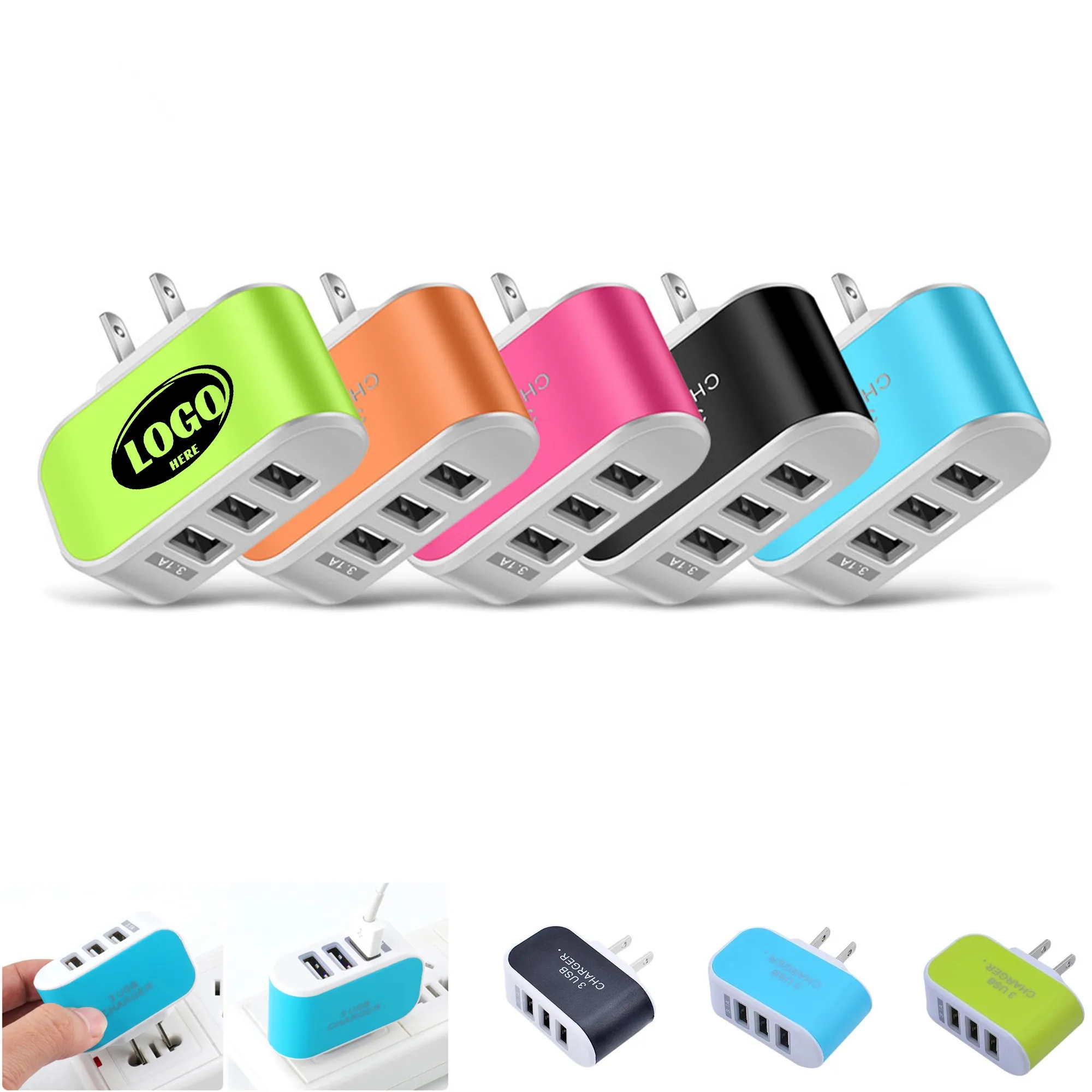 Portable 3 Port Conversation Plug