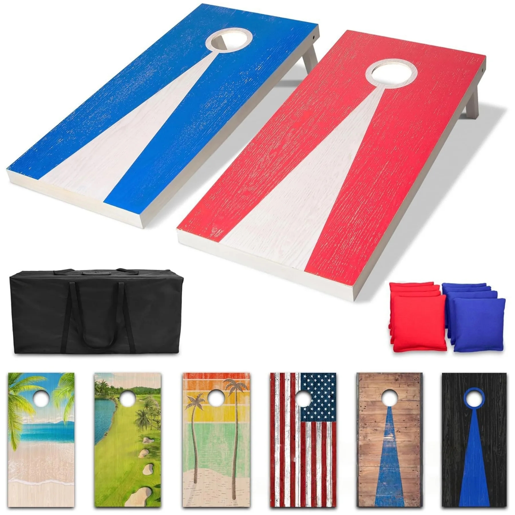 4' x 2' Cornhole Board Game Set 2