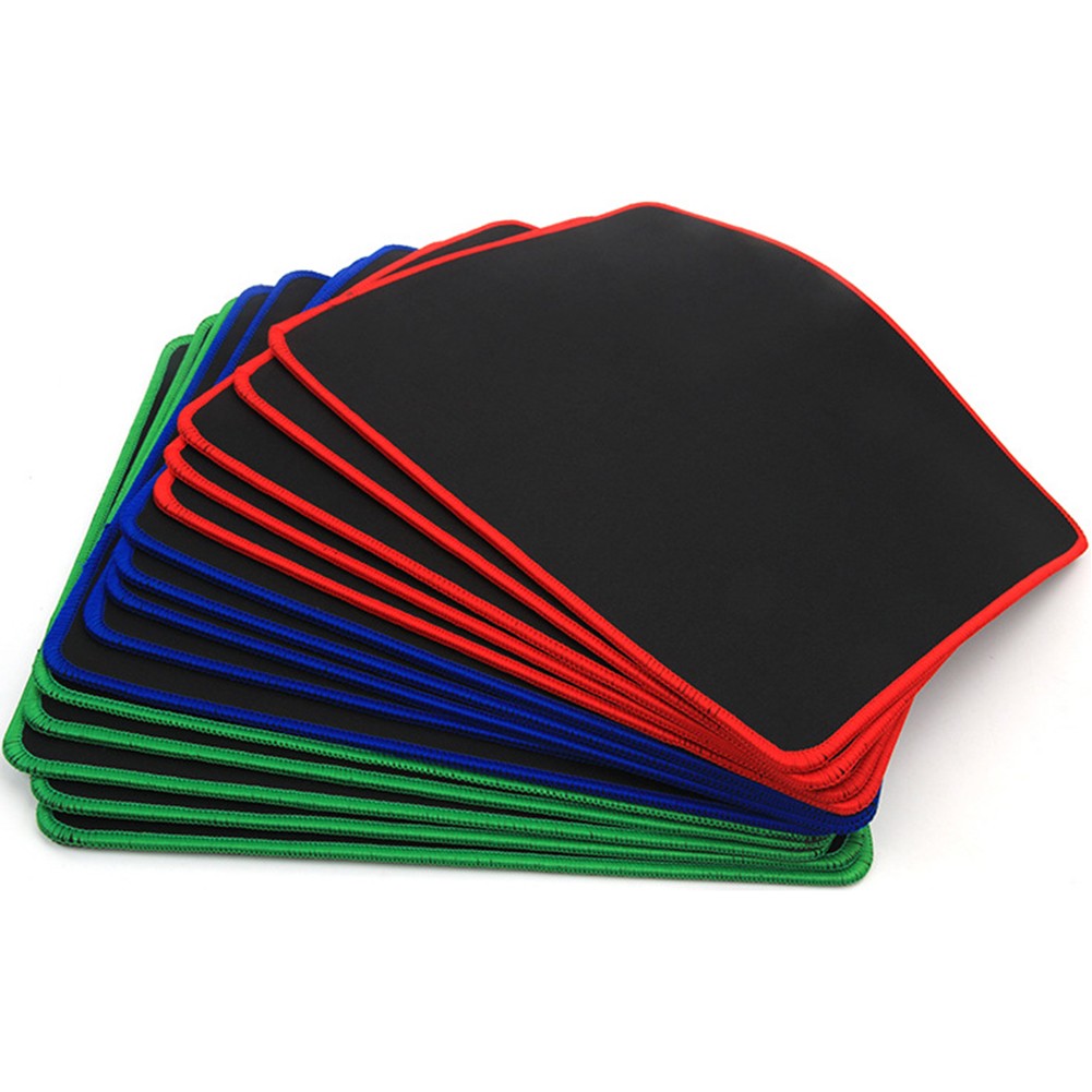 Non-Slip Rubber Base Mouse Pad with Stitched Edge 1