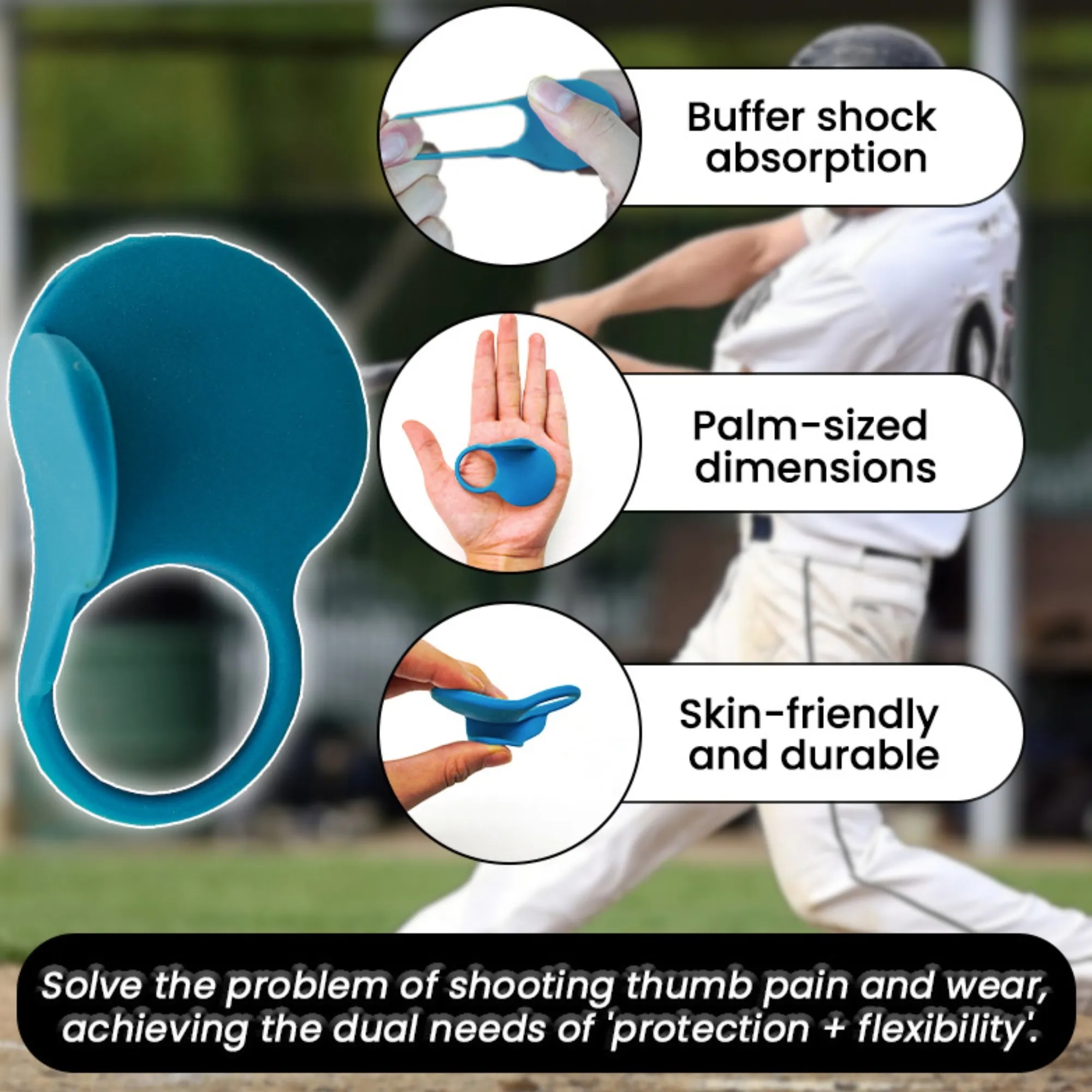 Silicone Thumb Support, Injury Prevention, Sports Training 2