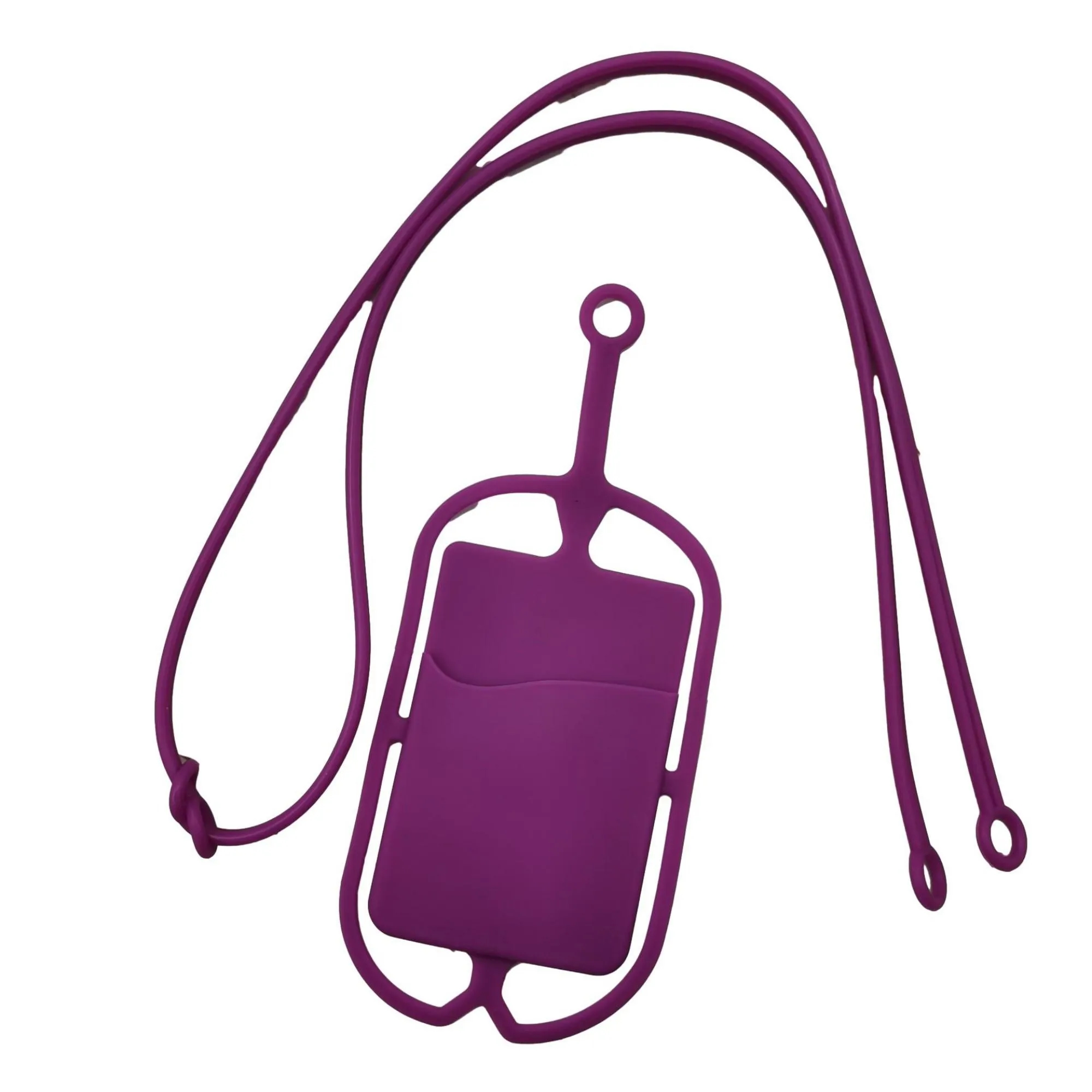 Silicone Phone Lanyard Card Sticker 3
