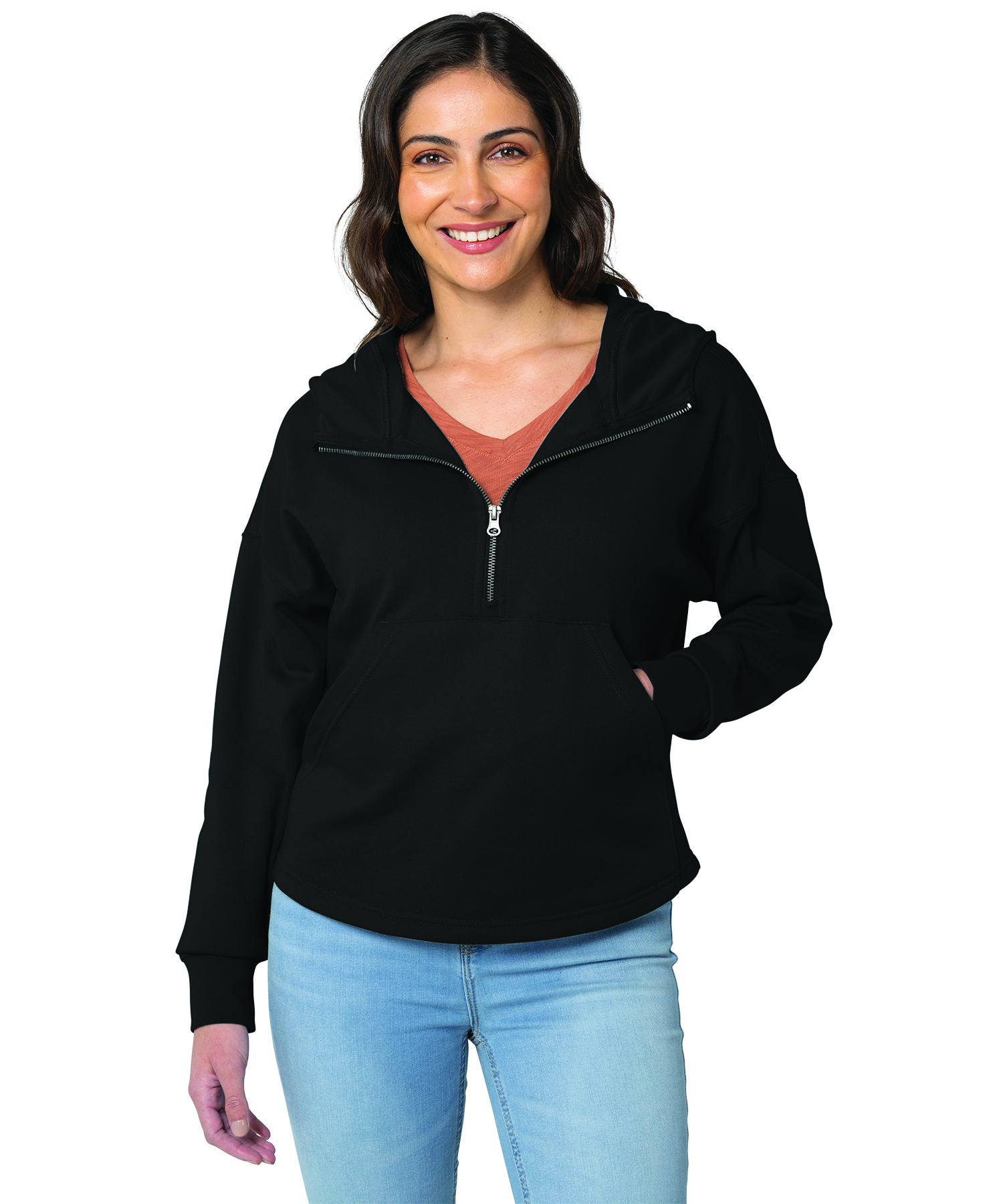 Women's Willow Scallop Hem Hoodie