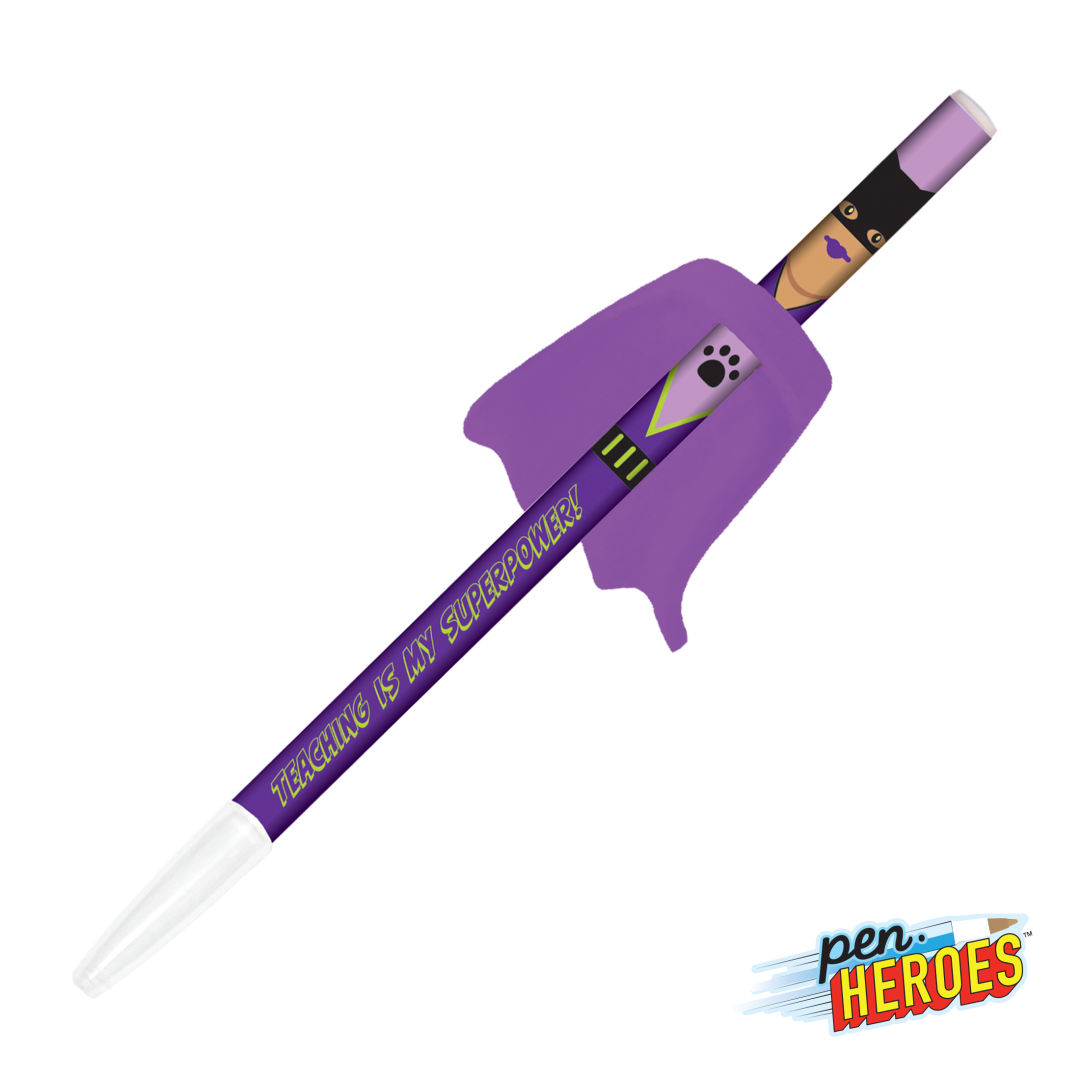 Pen Heroes™ Superhero Series Female w/Cape 7