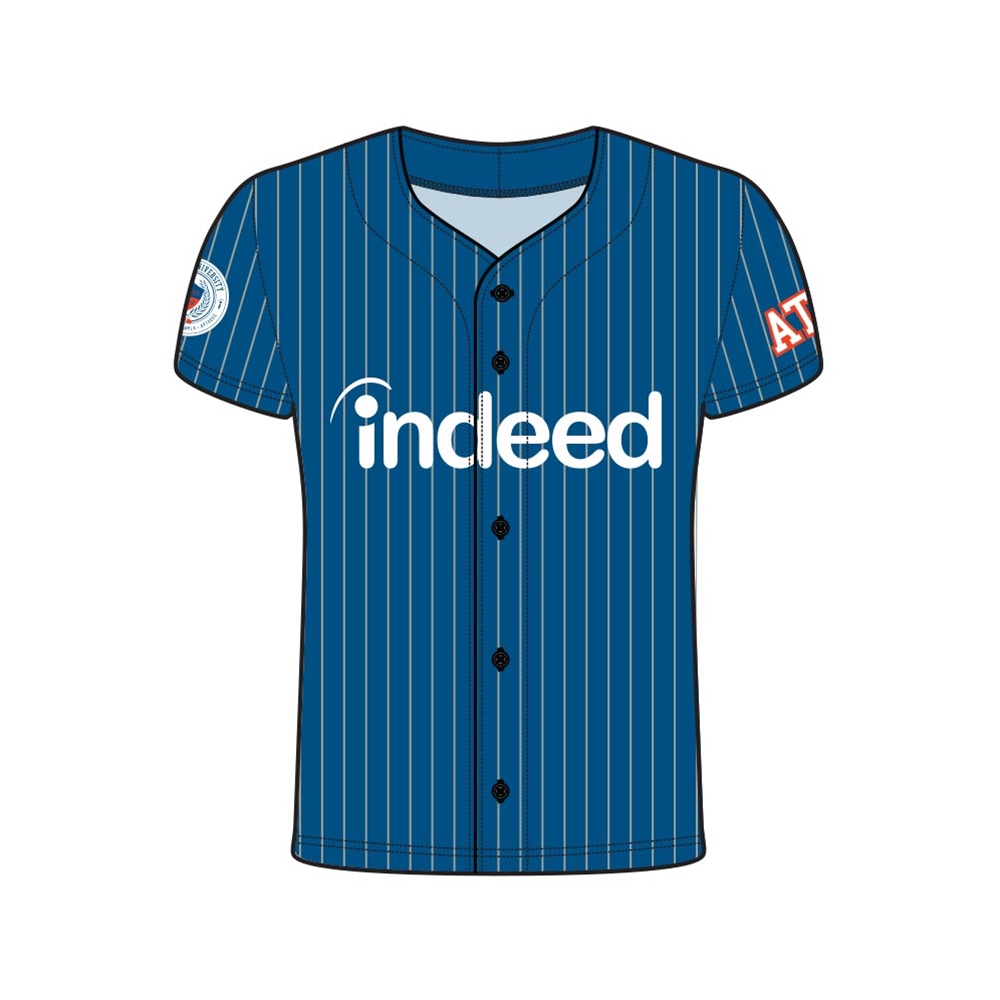 Juice Cap Sleeve Full-Button Jersey Active Cloth