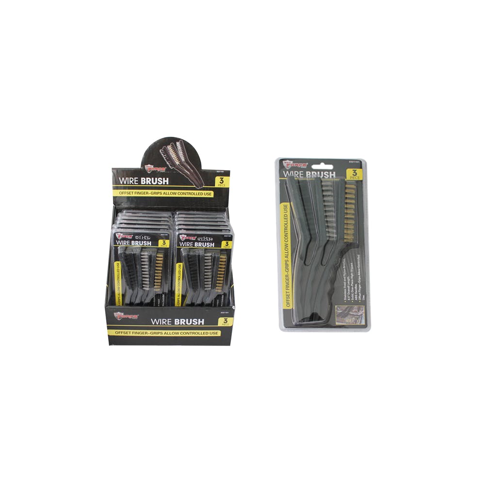Wire Brush Assorted 3 Piece Sets 2