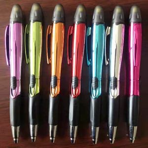 Translucent Barrel Pen With Highlighter 9