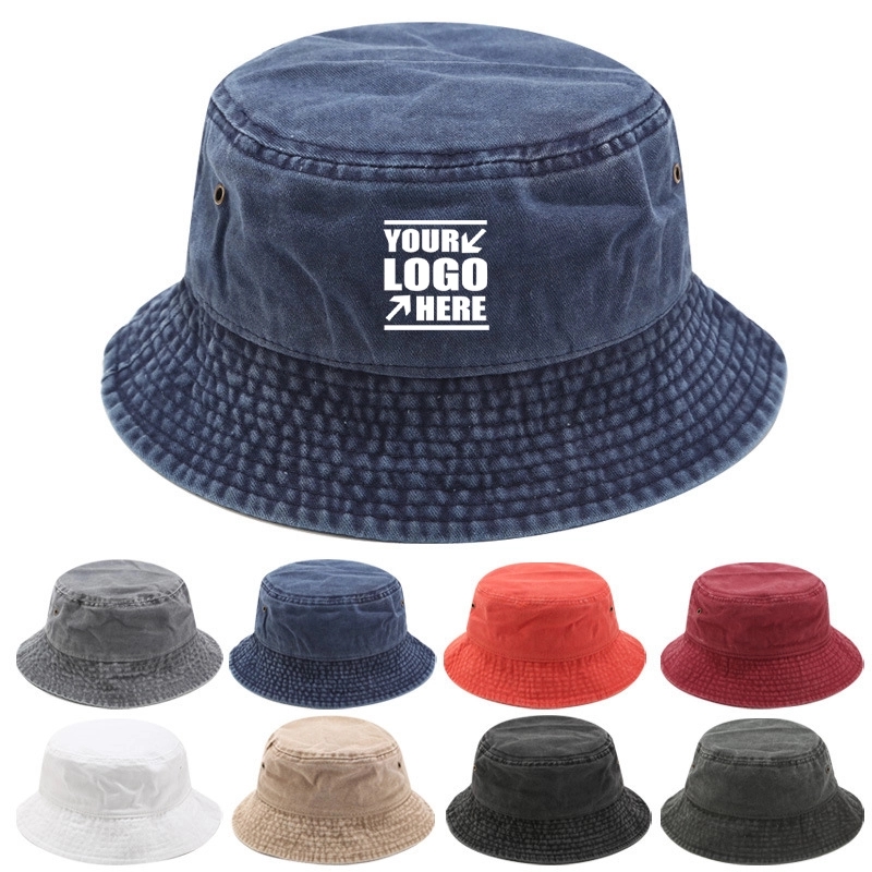 Bucket Hat - Unisex 101% Cotton & Denim 2