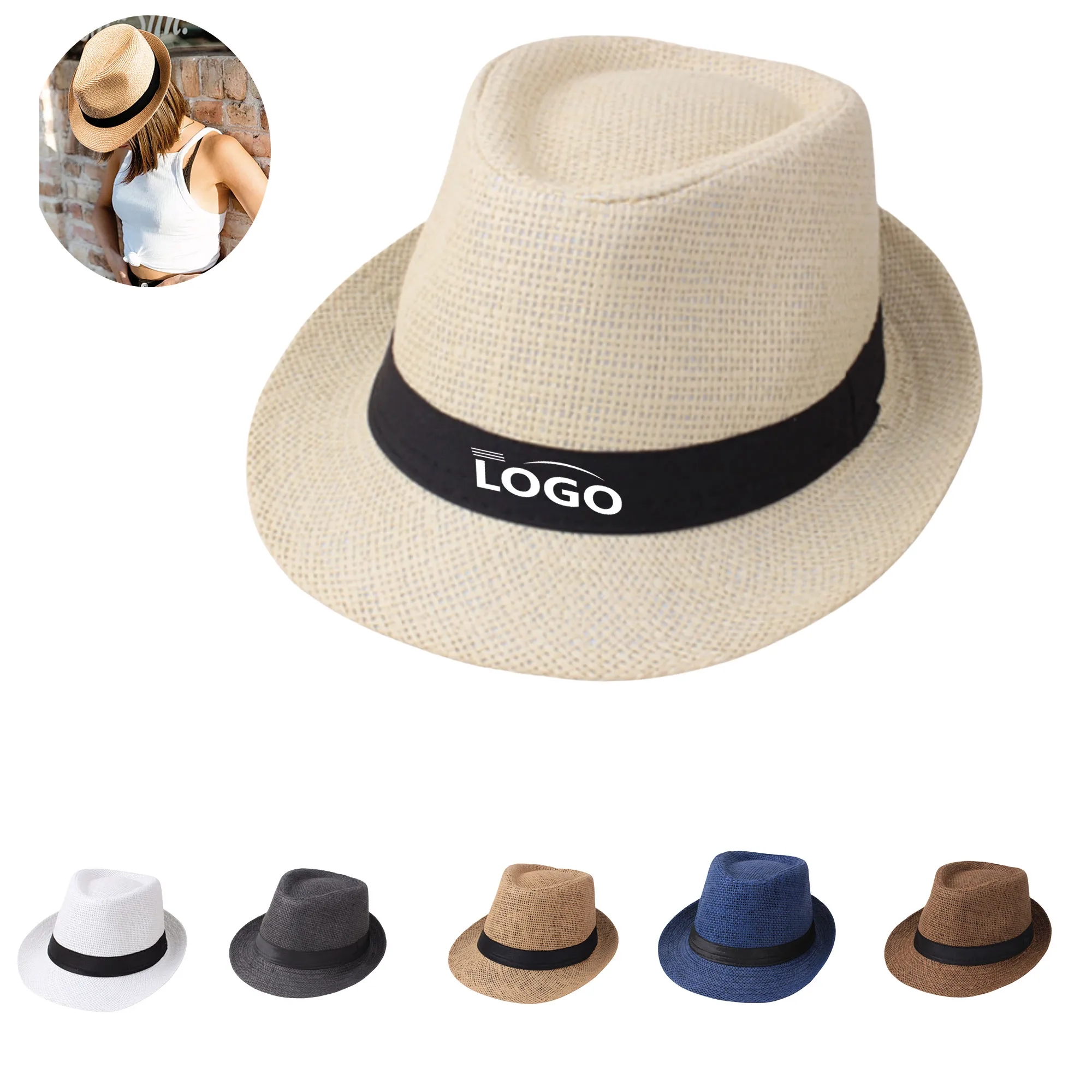 Madewell Sombrero De Paja Plegable Para Mujer