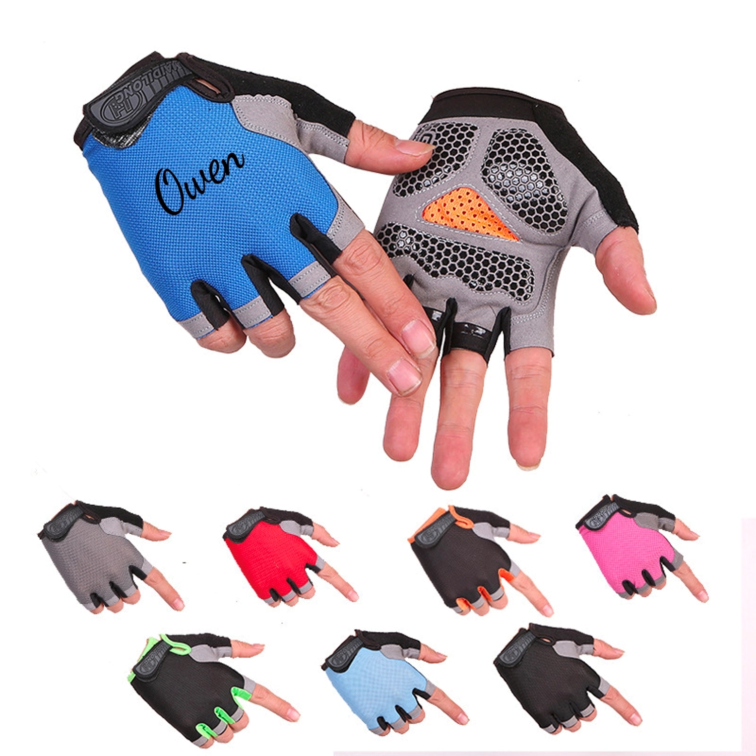 Cycling Half Finger Sports Gloves 3