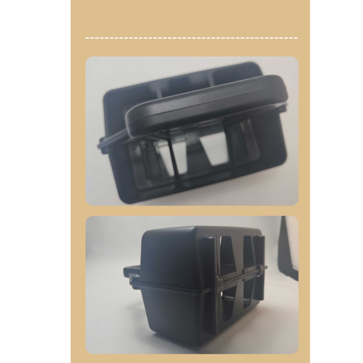 Custom Color 6-Pack Sports Bottle Carrier Plastic Basket 4