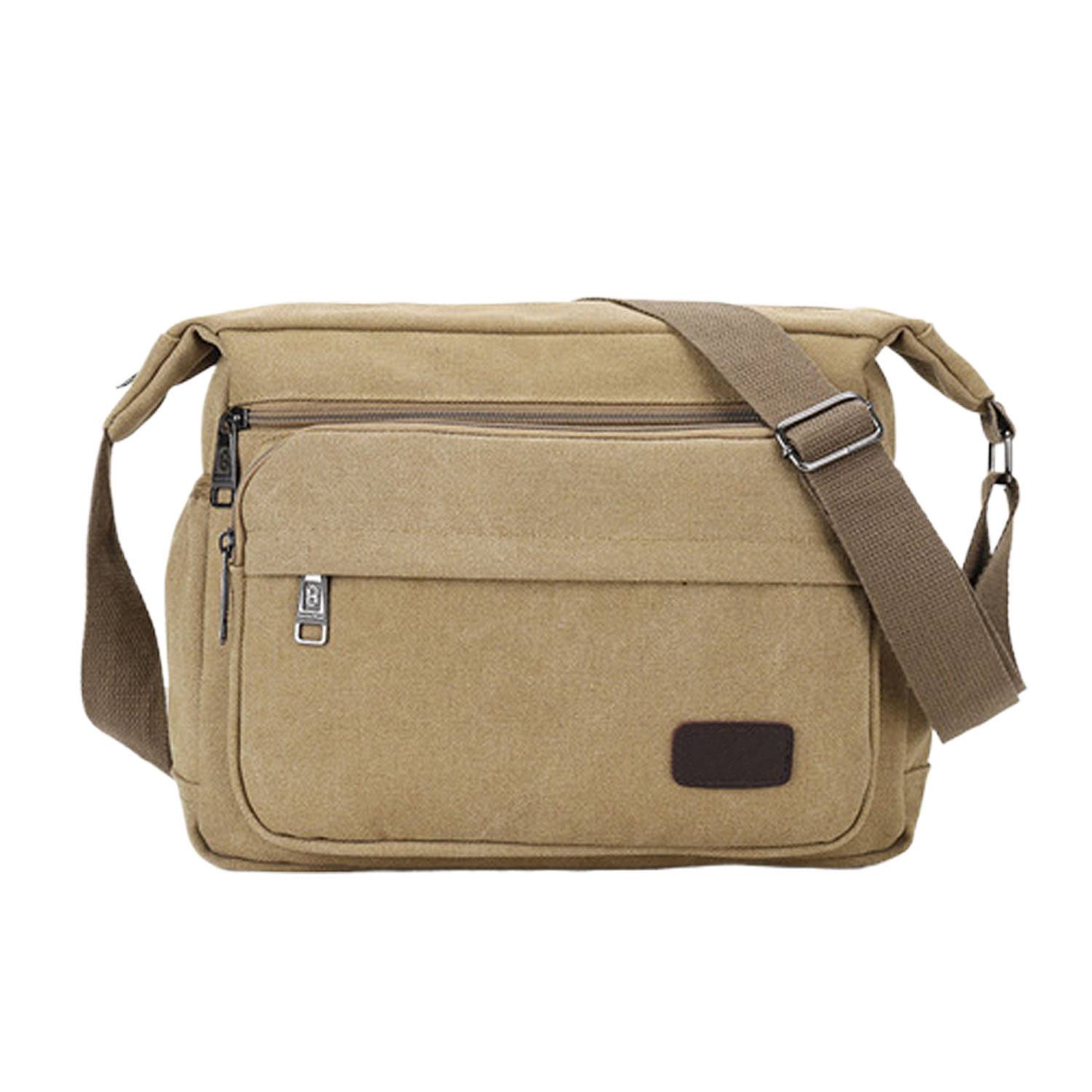 Canvas Crossbody Messenger Bag 5