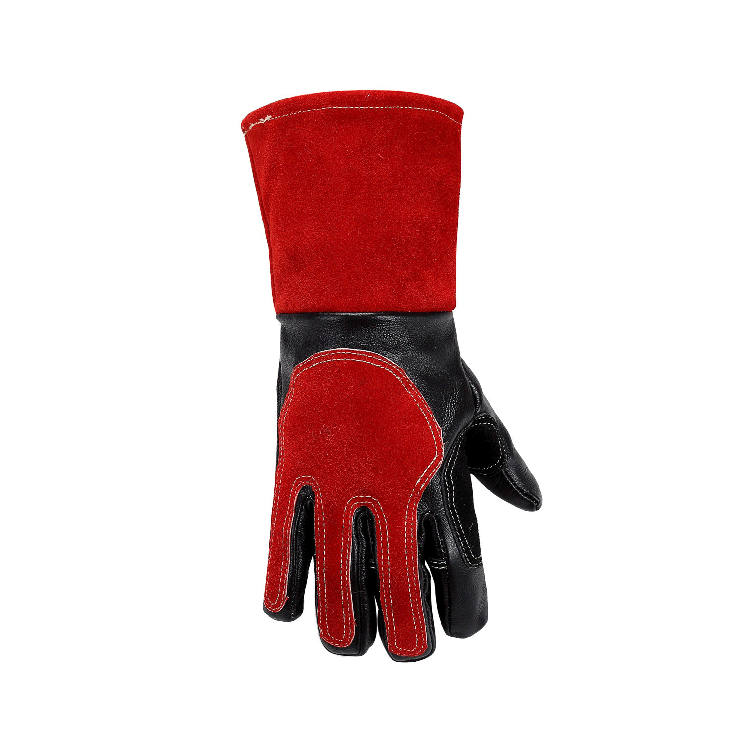 Anti-Impact Leather Welding Mechanic Cut Resistant Gloves 7