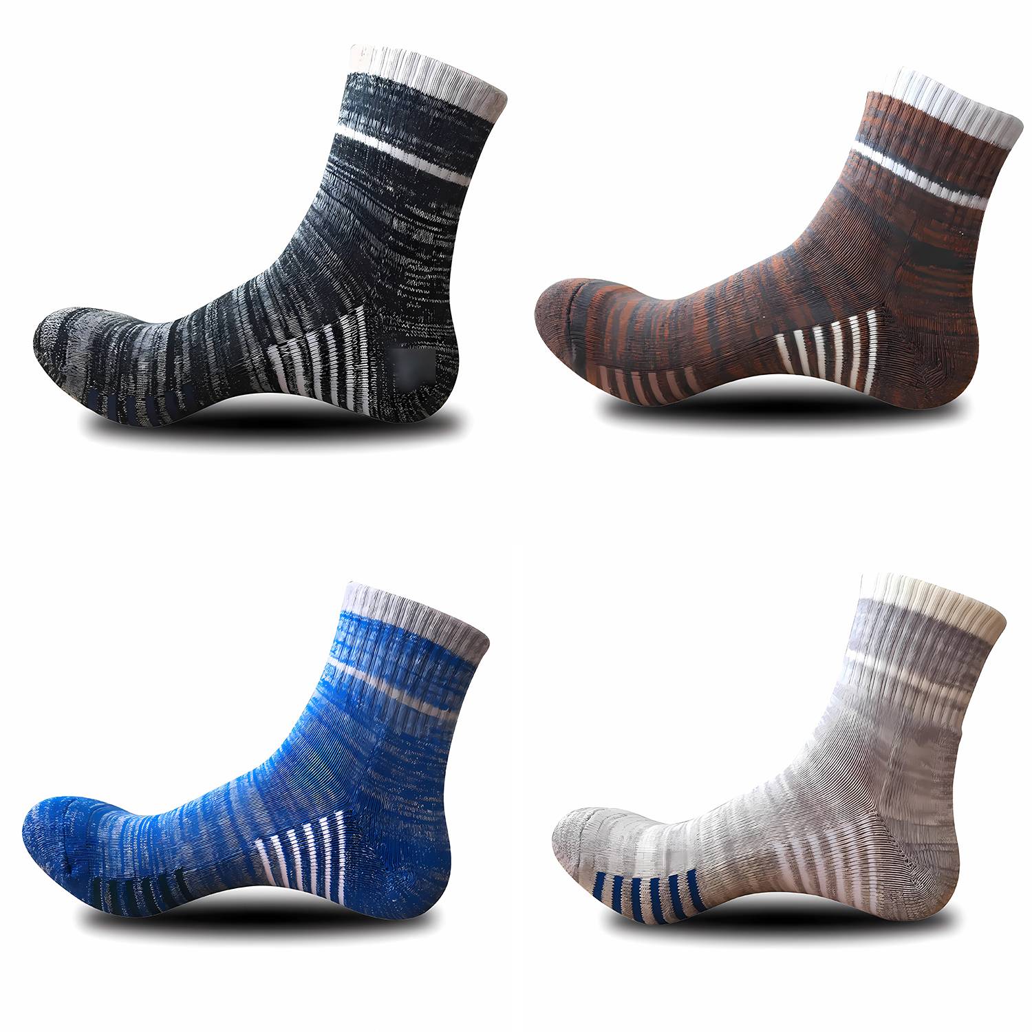 Sports Quarter Mid Calf Socks 7