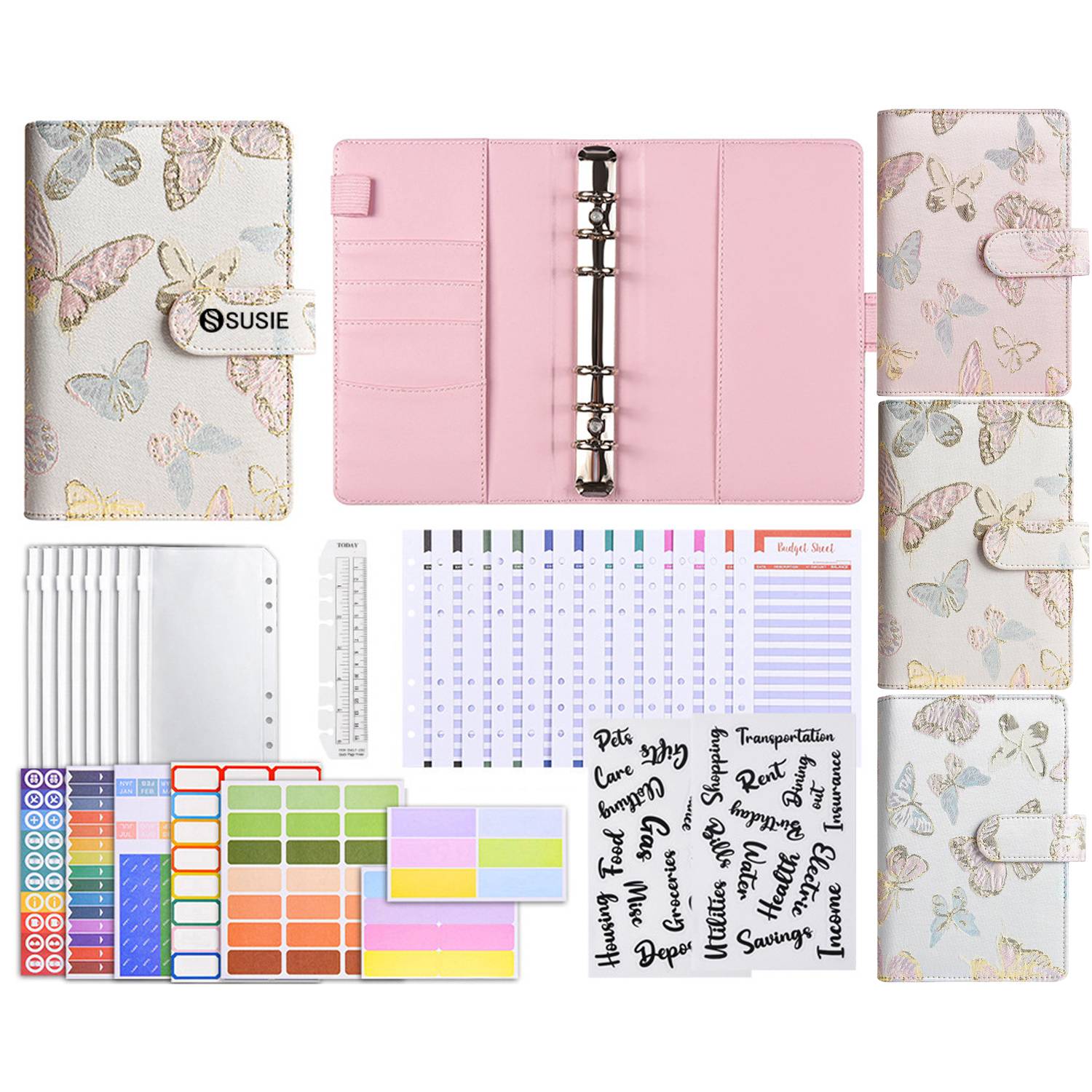 A6 Refillable Binder Notebook Set 2