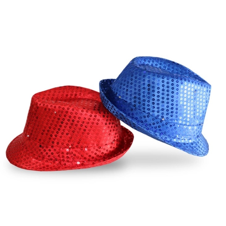 Shinny Jazz Hats with Flashing Lights 2