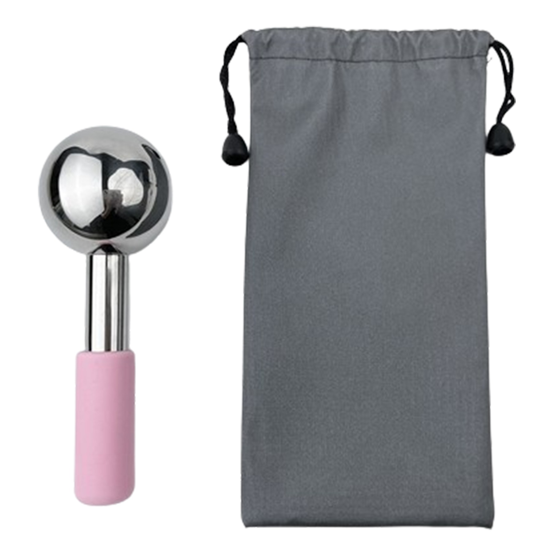 Stainless Steel Ice Globes W/ Storage Bag 2
