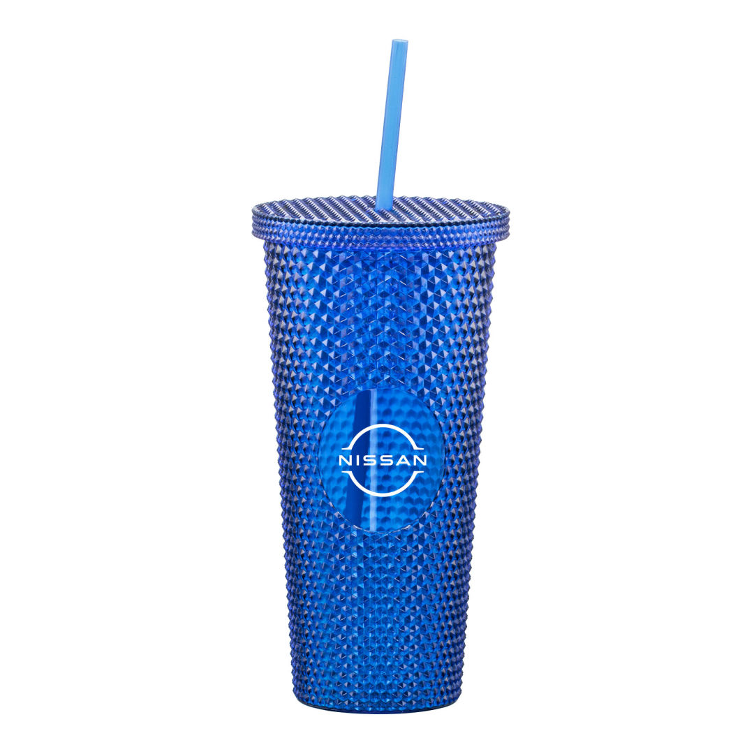 Crenshaw Textured Tumbler w/ Straw - 21oz