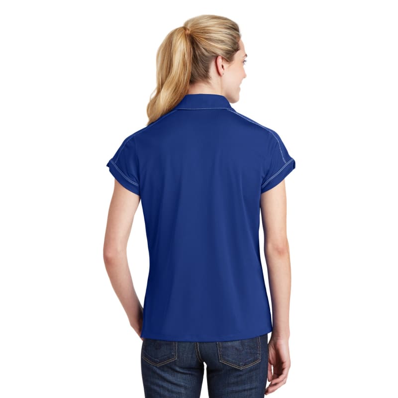 Sport-Tek Women's Contrast Stitch Micropique Sport-Wick Polo. 51