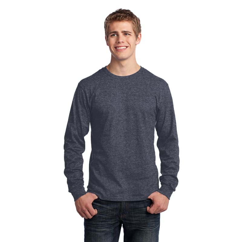 Port & Company - Long Sleeve Core Cotton Tee. 38