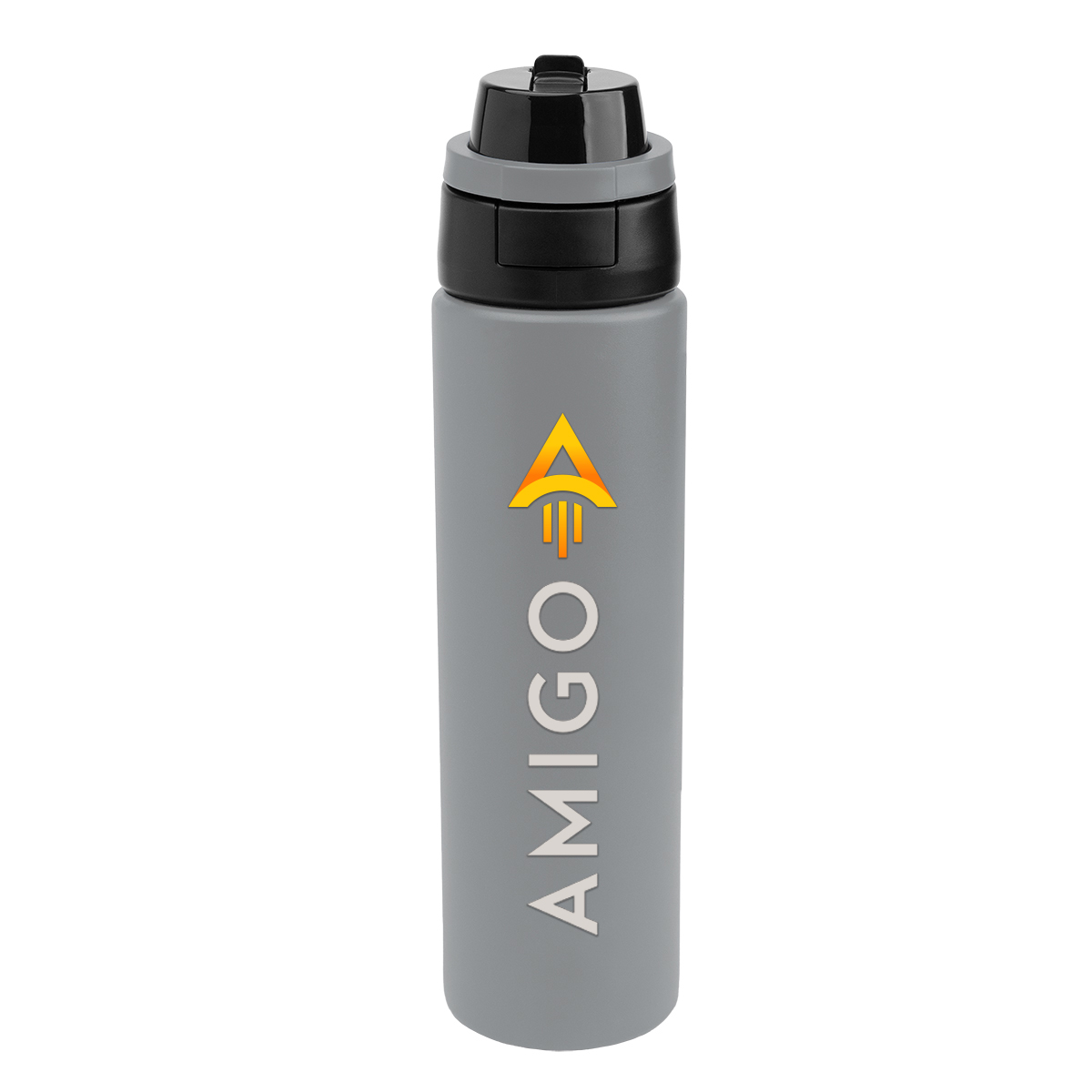 24 Oz. Pop Sip & Chug Recycled Stainless Steel Bottle, custom water bottle with logo imprint 5