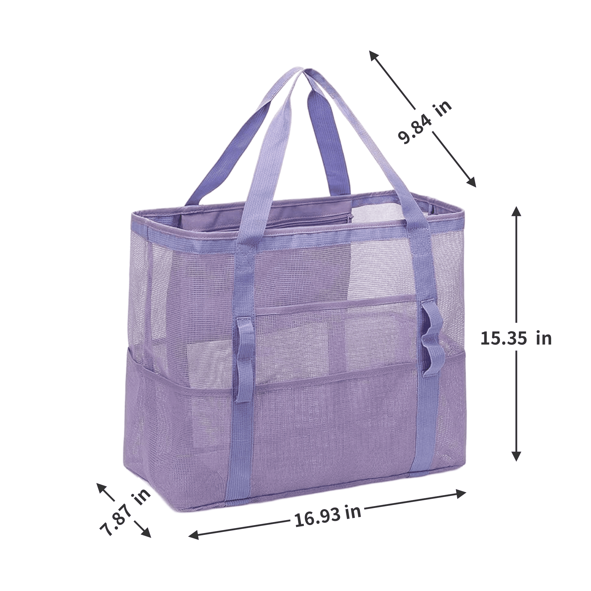Nylon Mesh Summer Travel Utility Beach Bag 3